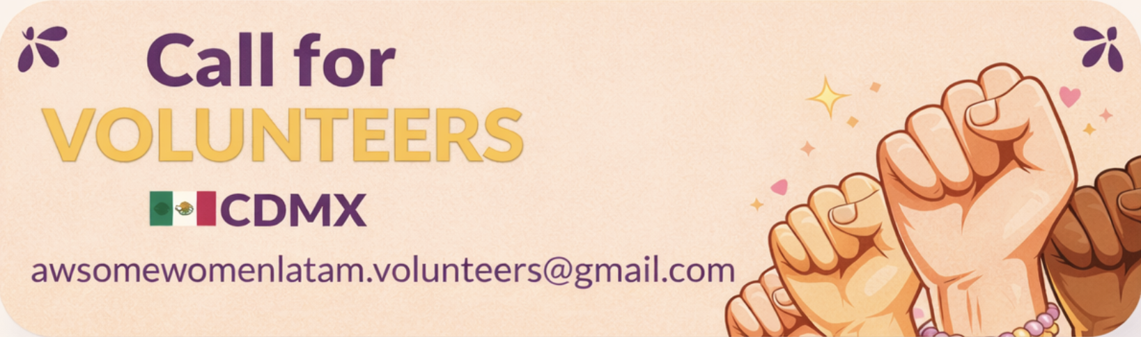 Llamado a voluntarios